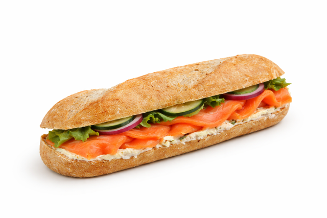 broodje gerookte zalm